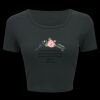 Ladies' Poly-Cotton Crop T-Shirt Thumbnail