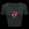 Ladies' Poly-Cotton Crop T-Shirt Thumbnail