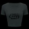 Ladies' Poly-Cotton Crop T-Shirt Thumbnail