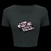 Ladies' Poly-Cotton Crop T-Shirt Thumbnail