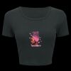 Ladies' Poly-Cotton Crop T-Shirt Thumbnail