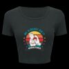 Ladies' Poly-Cotton Crop T-Shirt Thumbnail
