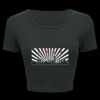 Ladies' Poly-Cotton Crop T-Shirt Thumbnail