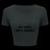 Ladies' Poly-Cotton Crop T-Shirt Thumbnail