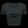 Ladies' Poly-Cotton Crop T-Shirt Thumbnail