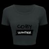 Ladies' Poly-Cotton Crop T-Shirt Thumbnail