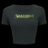 Ladies' Poly-Cotton Crop T-Shirt Thumbnail