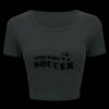 Ladies' Poly-Cotton Crop T-Shirt Thumbnail