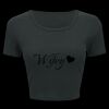 Ladies' Poly-Cotton Crop T-Shirt Thumbnail