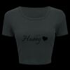 Ladies' Poly-Cotton Crop T-Shirt Thumbnail