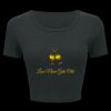 Ladies' Poly-Cotton Crop T-Shirt Thumbnail