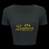 Ladies' Poly-Cotton Crop T-Shirt Thumbnail