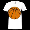 Unisex Jersey Short-Sleeve V-Neck T-Shirt Thumbnail