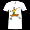 Unisex Jersey Short-Sleeve V-Neck T-Shirt Thumbnail