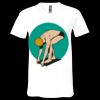 Unisex Jersey Short-Sleeve V-Neck T-Shirt Thumbnail