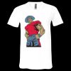 Unisex Jersey Short-Sleeve V-Neck T-Shirt Thumbnail