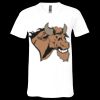 Unisex Jersey Short-Sleeve V-Neck T-Shirt Thumbnail