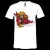 Unisex Jersey Short-Sleeve V-Neck T-Shirt Thumbnail