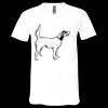 Unisex Jersey Short-Sleeve V-Neck T-Shirt Thumbnail