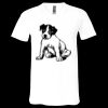 Unisex Jersey Short-Sleeve V-Neck T-Shirt Thumbnail