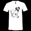 Unisex Jersey Short-Sleeve V-Neck T-Shirt Thumbnail