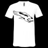 Unisex Jersey Short-Sleeve V-Neck T-Shirt Thumbnail