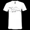 Unisex Jersey Short-Sleeve V-Neck T-Shirt Thumbnail