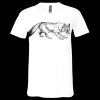 Unisex Jersey Short-Sleeve V-Neck T-Shirt Thumbnail