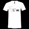 Unisex Jersey Short-Sleeve V-Neck T-Shirt Thumbnail