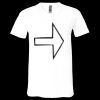 Unisex Jersey Short-Sleeve V-Neck T-Shirt Thumbnail