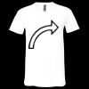 Unisex Jersey Short-Sleeve V-Neck T-Shirt Thumbnail