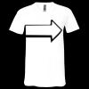 Unisex Jersey Short-Sleeve V-Neck T-Shirt Thumbnail