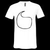 Unisex Jersey Short-Sleeve V-Neck T-Shirt Thumbnail