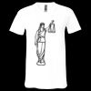 Unisex Jersey Short-Sleeve V-Neck T-Shirt Thumbnail