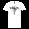 Unisex Jersey Short-Sleeve V-Neck T-Shirt Thumbnail