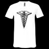 Unisex Jersey Short-Sleeve V-Neck T-Shirt Thumbnail