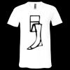 Unisex Jersey Short-Sleeve V-Neck T-Shirt Thumbnail