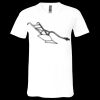 Unisex Jersey Short-Sleeve V-Neck T-Shirt Thumbnail