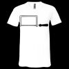 Unisex Jersey Short-Sleeve V-Neck T-Shirt Thumbnail