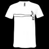 Unisex Jersey Short-Sleeve V-Neck T-Shirt Thumbnail