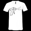 Unisex Jersey Short-Sleeve V-Neck T-Shirt Thumbnail