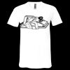 Unisex Jersey Short-Sleeve V-Neck T-Shirt Thumbnail