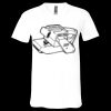 Unisex Jersey Short-Sleeve V-Neck T-Shirt Thumbnail