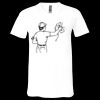 Unisex Jersey Short-Sleeve V-Neck T-Shirt Thumbnail