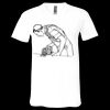 Unisex Jersey Short-Sleeve V-Neck T-Shirt Thumbnail