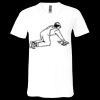 Unisex Jersey Short-Sleeve V-Neck T-Shirt Thumbnail