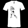 Unisex Jersey Short-Sleeve V-Neck T-Shirt Thumbnail
