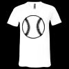 Unisex Jersey Short-Sleeve V-Neck T-Shirt Thumbnail
