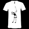 Unisex Jersey Short-Sleeve V-Neck T-Shirt Thumbnail