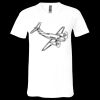 Unisex Jersey Short-Sleeve V-Neck T-Shirt Thumbnail